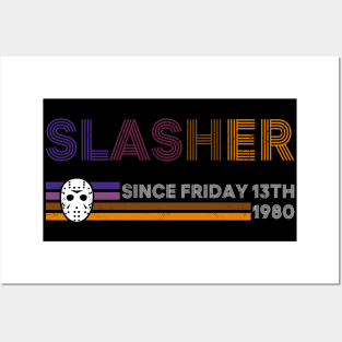 Retro Slasher Posters and Art